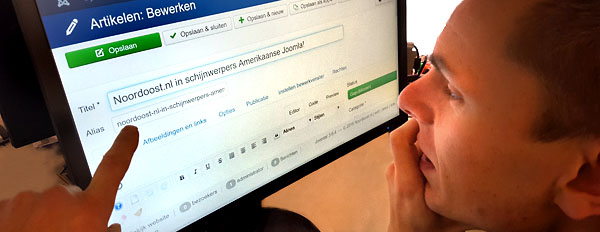 Joomla training / cursus Noordoost.nl