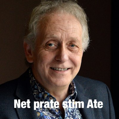 Net prate stim Ate Eijer poster