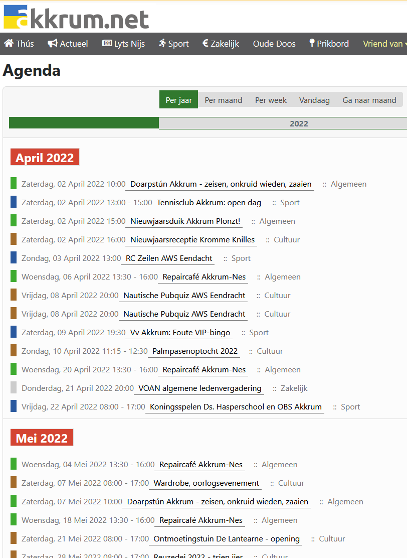 agenda akkrum net