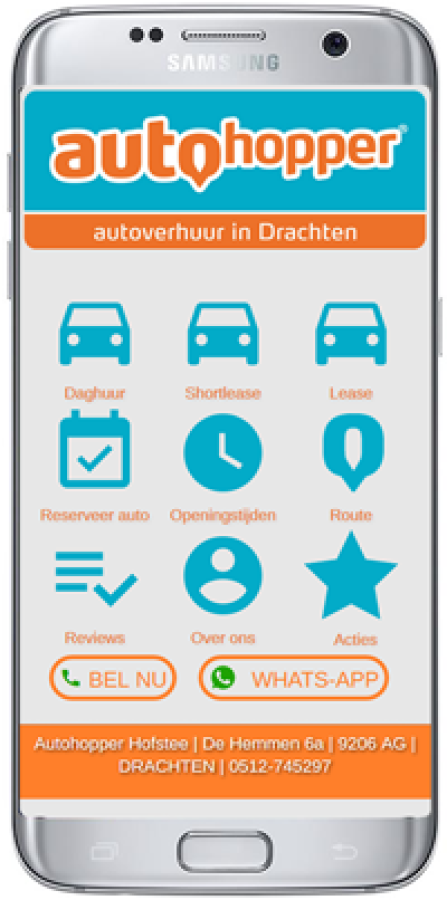 Autoverhuur per web-app