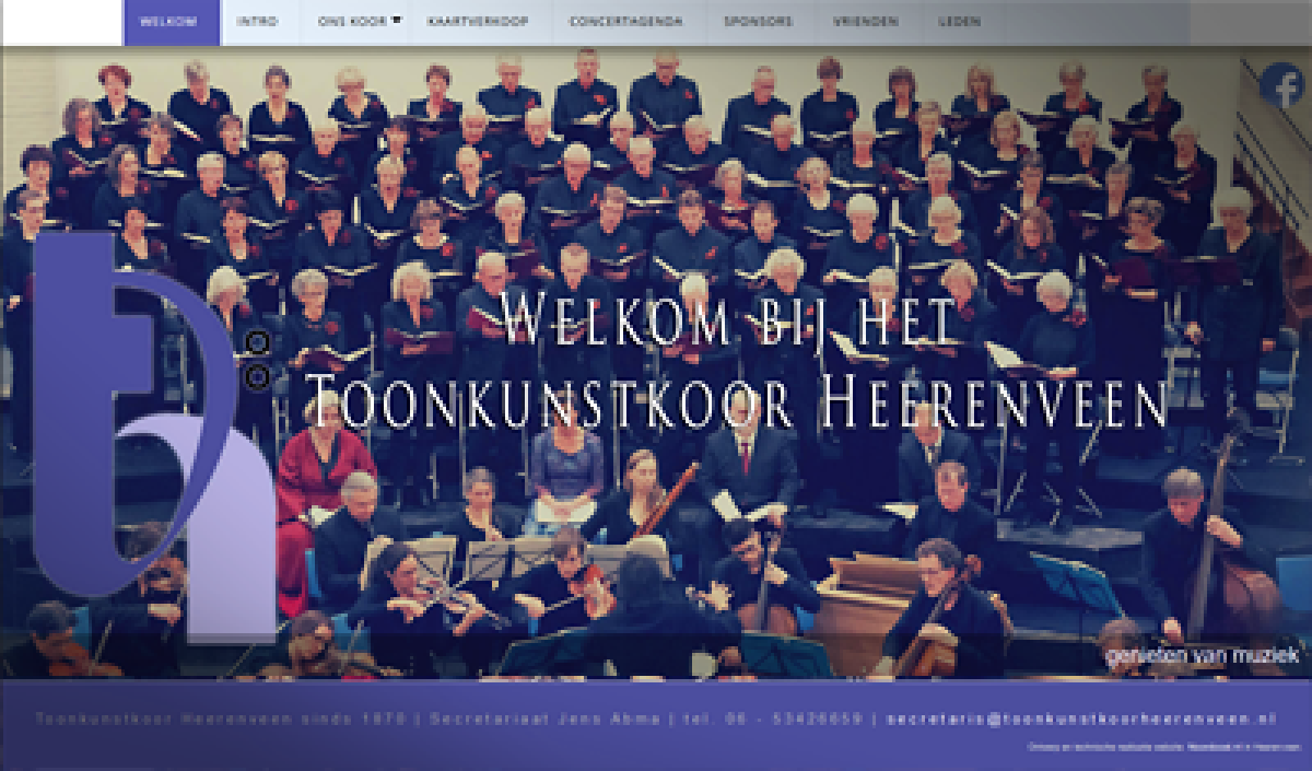 ♪ Toonkunstkoor pakt hoge noot met nieuwe site ♫
