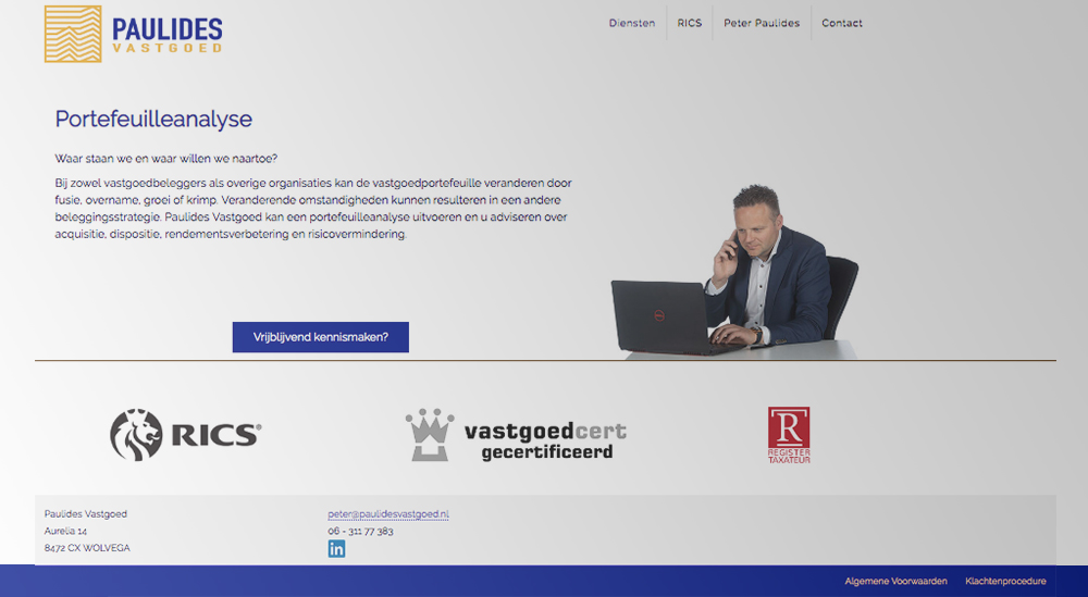 website paulides vastgoed
