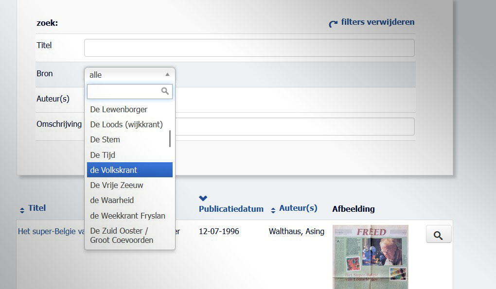 website louis le roy oeuvre zoekfunctiel